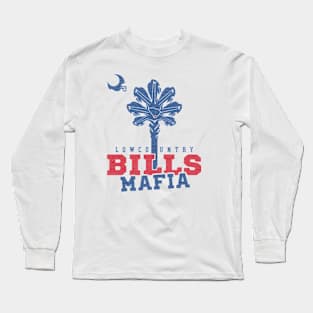 Palmetto State of Mafia - White Long Sleeve T-Shirt